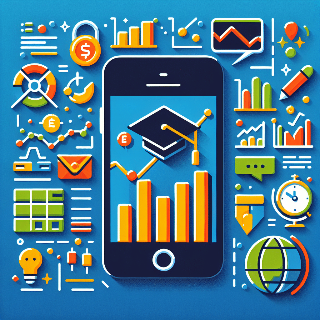 app de ações para estudantes